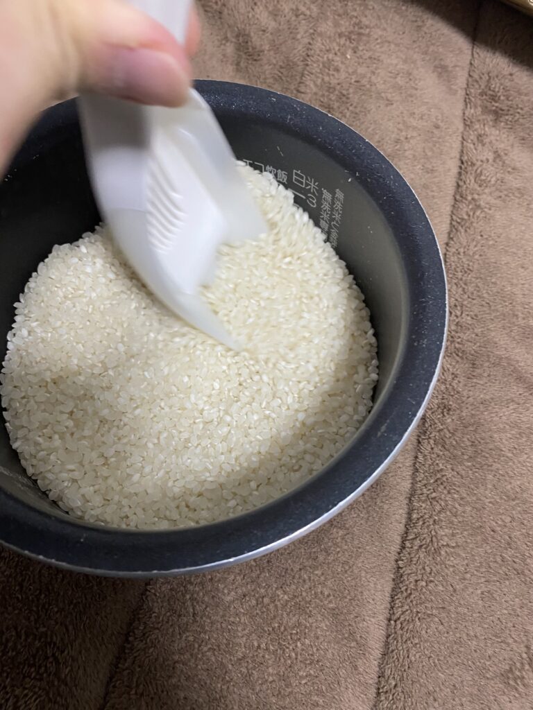 マーナ極お米とぎ使用３