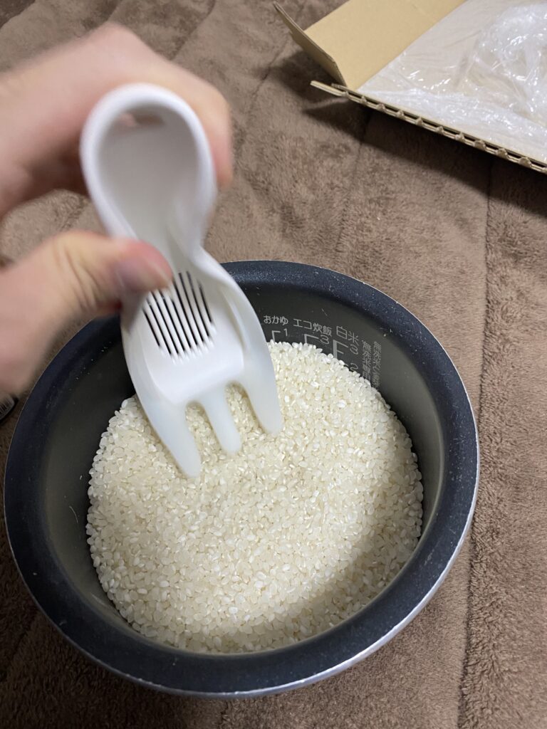 マーナ極お米とぎ使用４